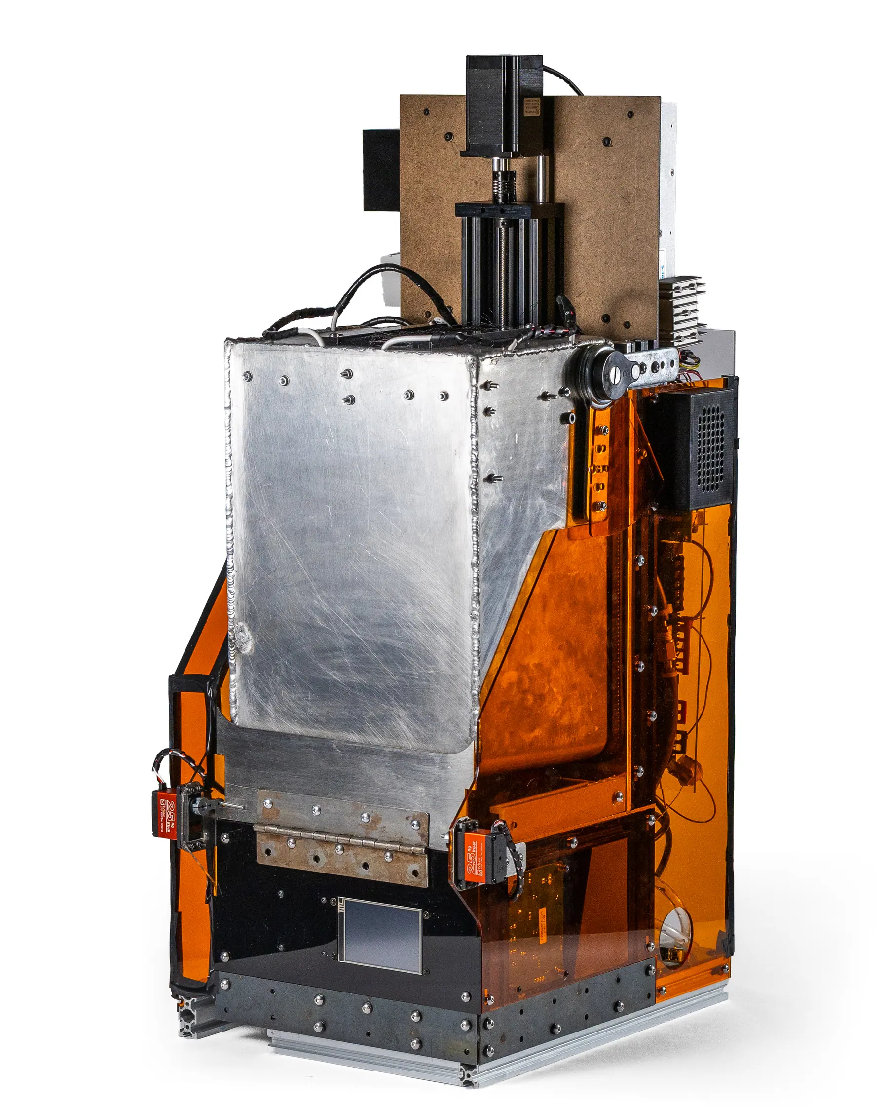 Closed RIPP prototype viewed from the front corner